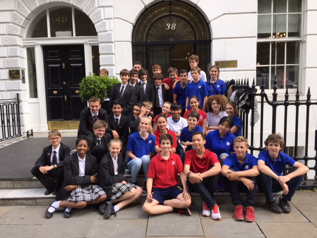 Grade 7 from both schools